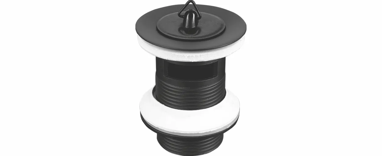 Schaftventil MS matt schwarz1 1/4″ x 63 mm