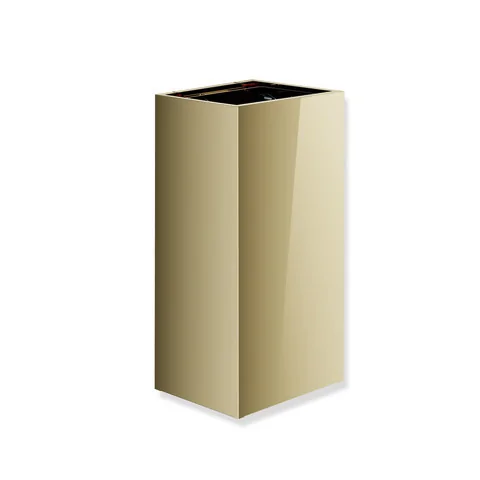HEWI System 900 Papierabfallbehälter, Edelstahl, PVD, Fassungsvermögen ca. 25 Liter