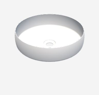 Waschtischschale „BetteLiv“ ⌀ 32 × 10 cm in Snow