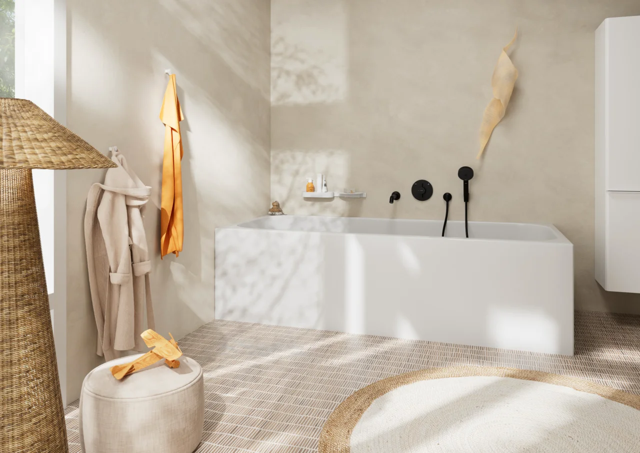 Hansgrohe DuoTurn S Mischer Unterputz 2 Verbraucher mattschwarz | GeraBad.de