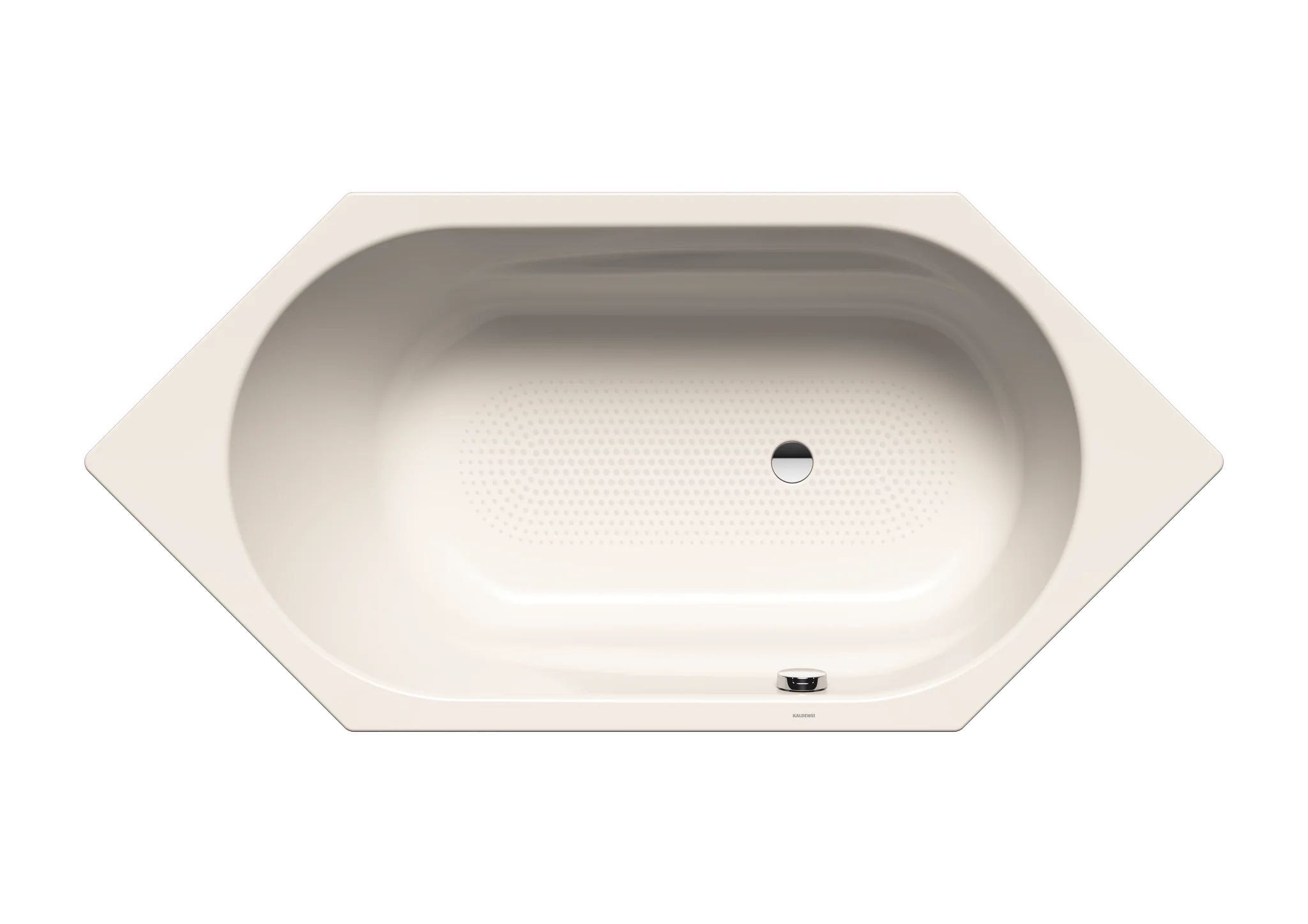 Kaldewei VAIO 6 Badewanne, 1900x900 mm, pergamon, Vollantislip