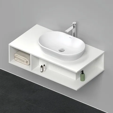 Duravit Waschtischunterschrank wandhängend „D-Neo“ 100 × 26 × 55 cm Weiß Matt Duravit Waschtischunterschrank wandhängend „D-Neo“ 100 × 26 × 55 cm Weiß Matt