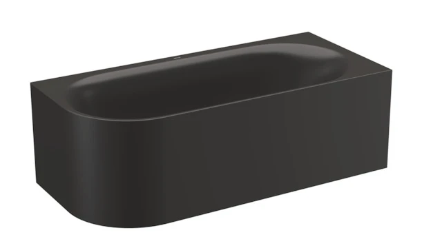 Bette oval Badewanne „BetteLux Oval V Silhouette“ 175 × 80 cm in Anthracite