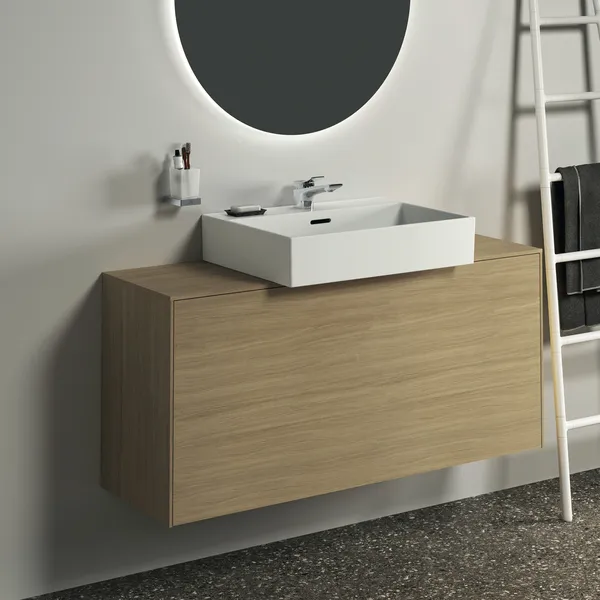 Mundglas Conca Cube, eckig, Brushed Gold Mundglas Conca Cube, eckig, Brushed Gold