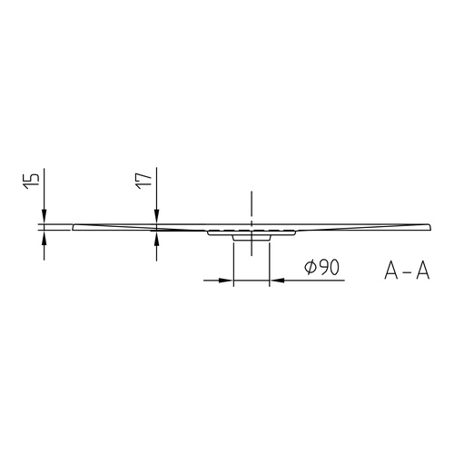 Villeroy & Boch quadrat Duschwanne „Architectura MetalRim“ 90 × 90 cm ohne Oberflächenbeschichtung, in Weiß Alpin Villeroy & Boch quadrat Duschwanne „Architectura MetalRim“ 90 × 90 cm ohne Oberflächenbeschichtung, in Weiß Alpin