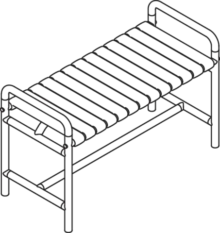 HEWI Duschbank „Serie 801“ 96 × 44,8 cm HEWI Duschbank „Serie 801“ 96 × 44,8 cm