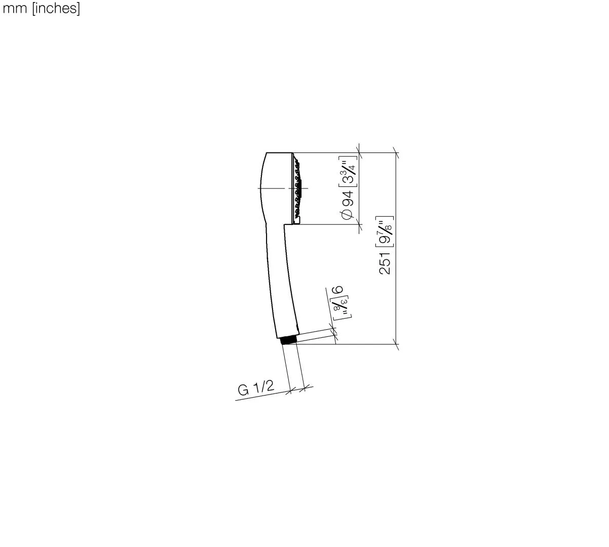 Dornbracht Madison Handbrause Chrom Dornbracht Madison Handbrause Chrom