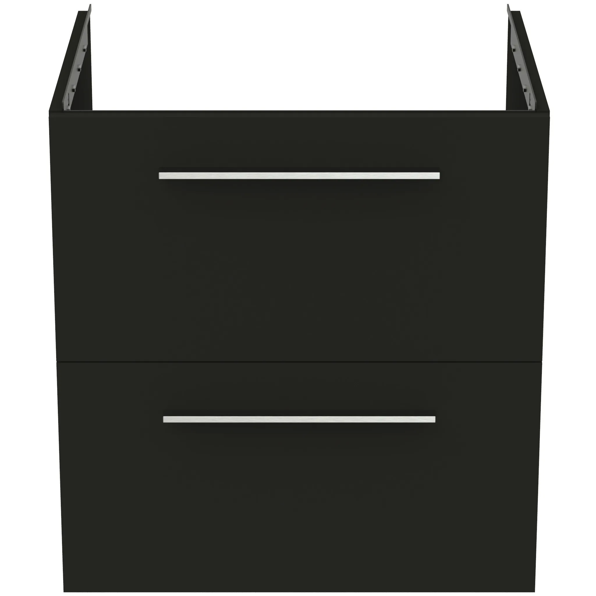 Ideal Standard Möbelwaschtischunterschrank i.life B 2 Auszüge 600x505x630mm Carbongrau matt Ideal Standard Möbelwaschtischunterschrank i.life B 2 Auszüge 600x505x630mm Carbongrau matt