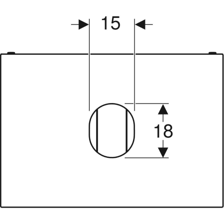 Geberit Waschtischunterschrank „Variform“ 75 × 23,5 × 51 cm