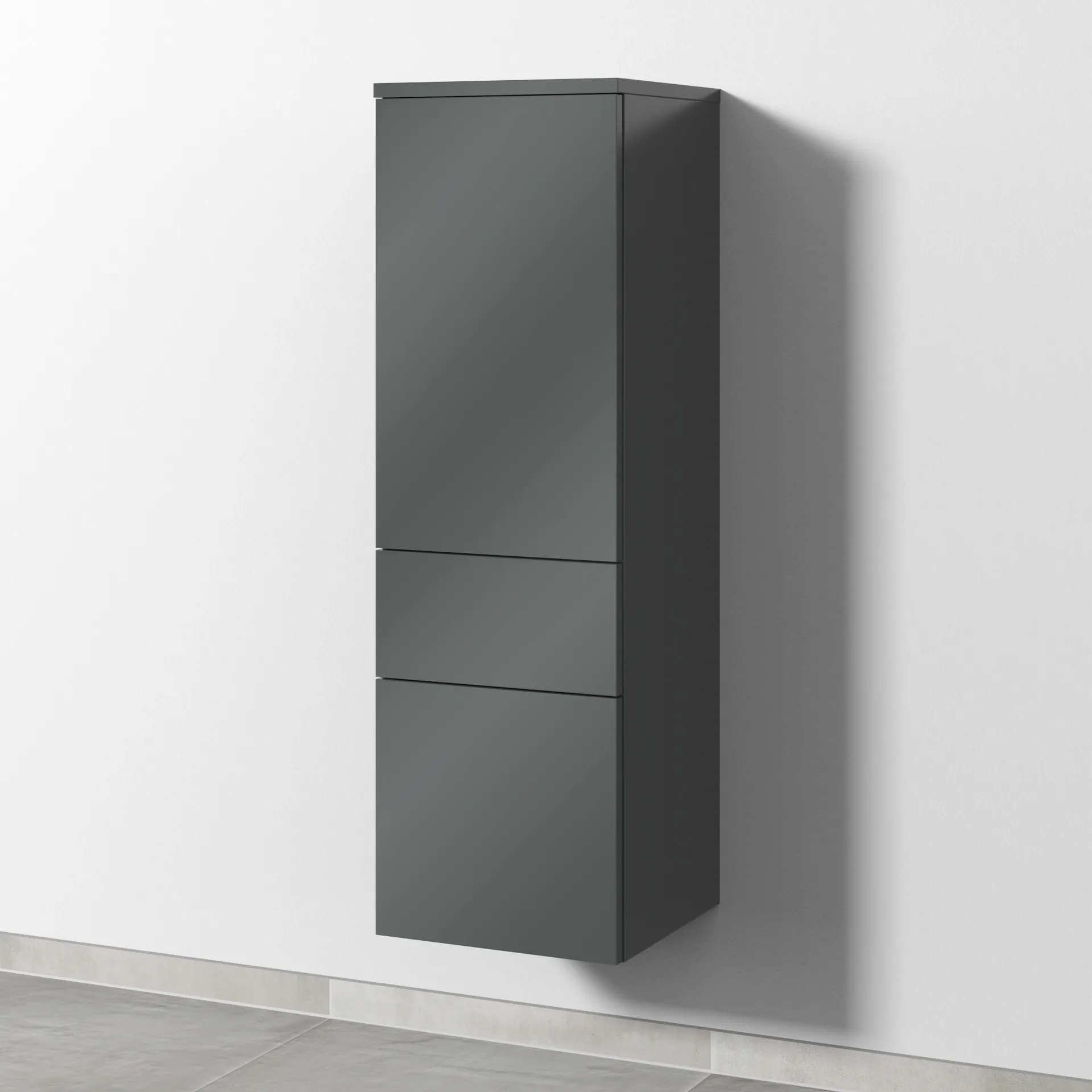 Sanipa Mittelschrank „2morrow“ 350 × 1105 × 350 mm in Anthrazit (glanz) Sanipa Mittelschrank „2morrow“ 350 × 1105 × 350 mm in Anthrazit (glanz)