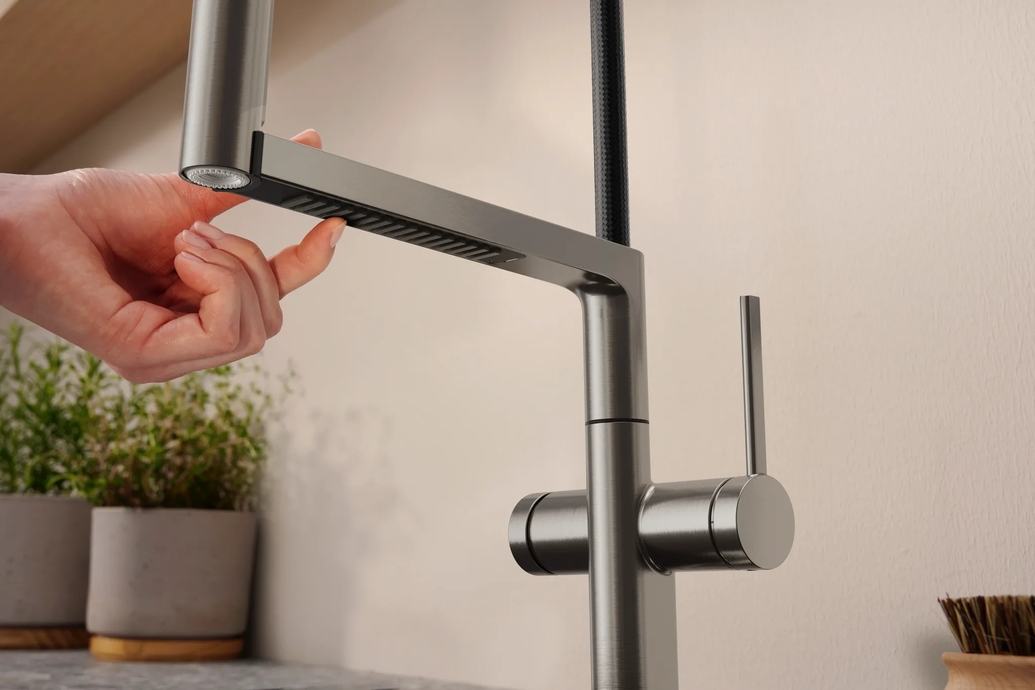 Hansgrohe Küchenarmatur „Talis Select M54“ Ausladung 0 mm