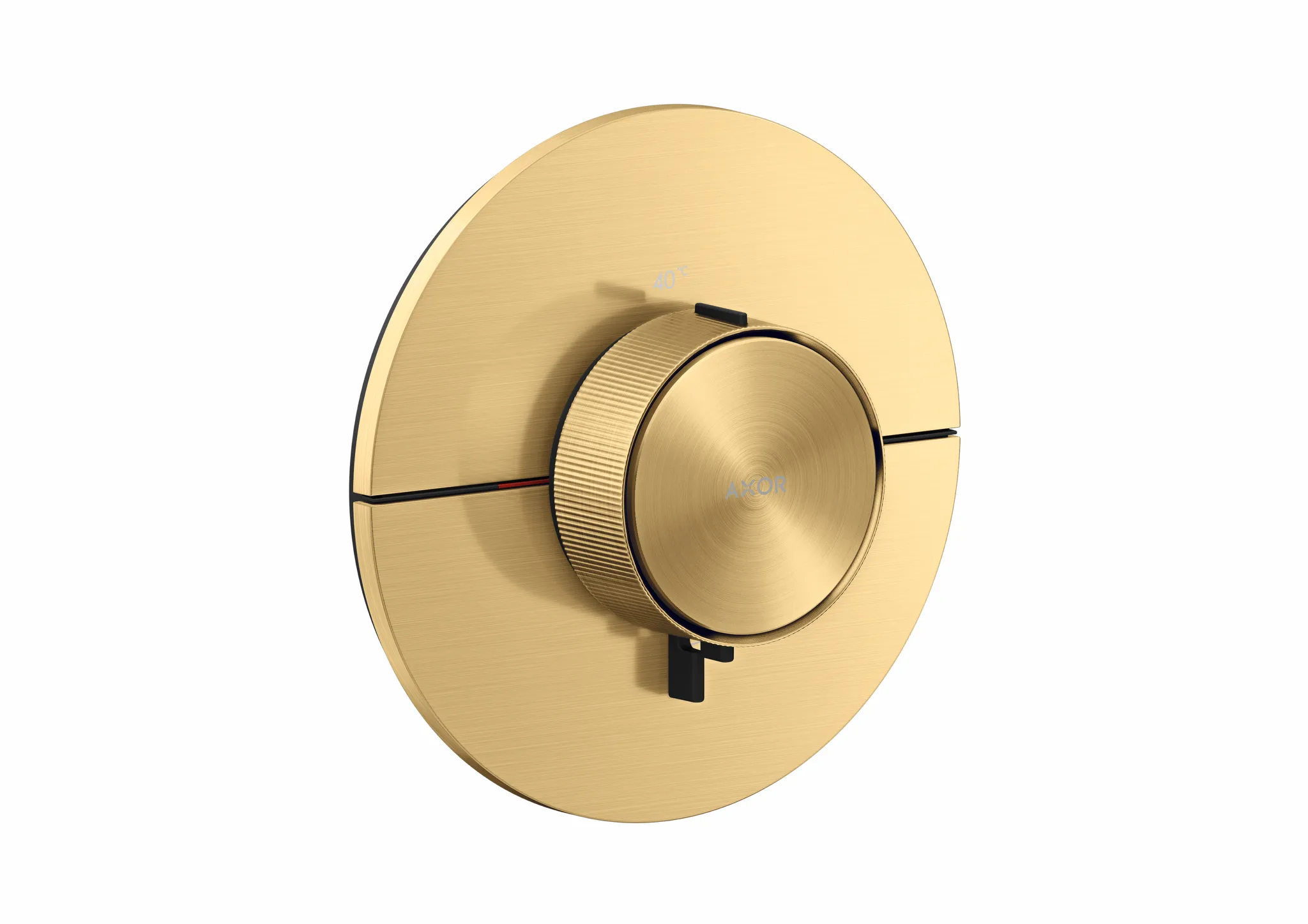 Hansgrohe AXOR ShowerSelect ID Thermostat HighFlow Unterputz rund, Brushed Gold Optic Hansgrohe AXOR ShowerSelect ID Thermostat HighFlow Unterputz rund, Brushed Gold Optic