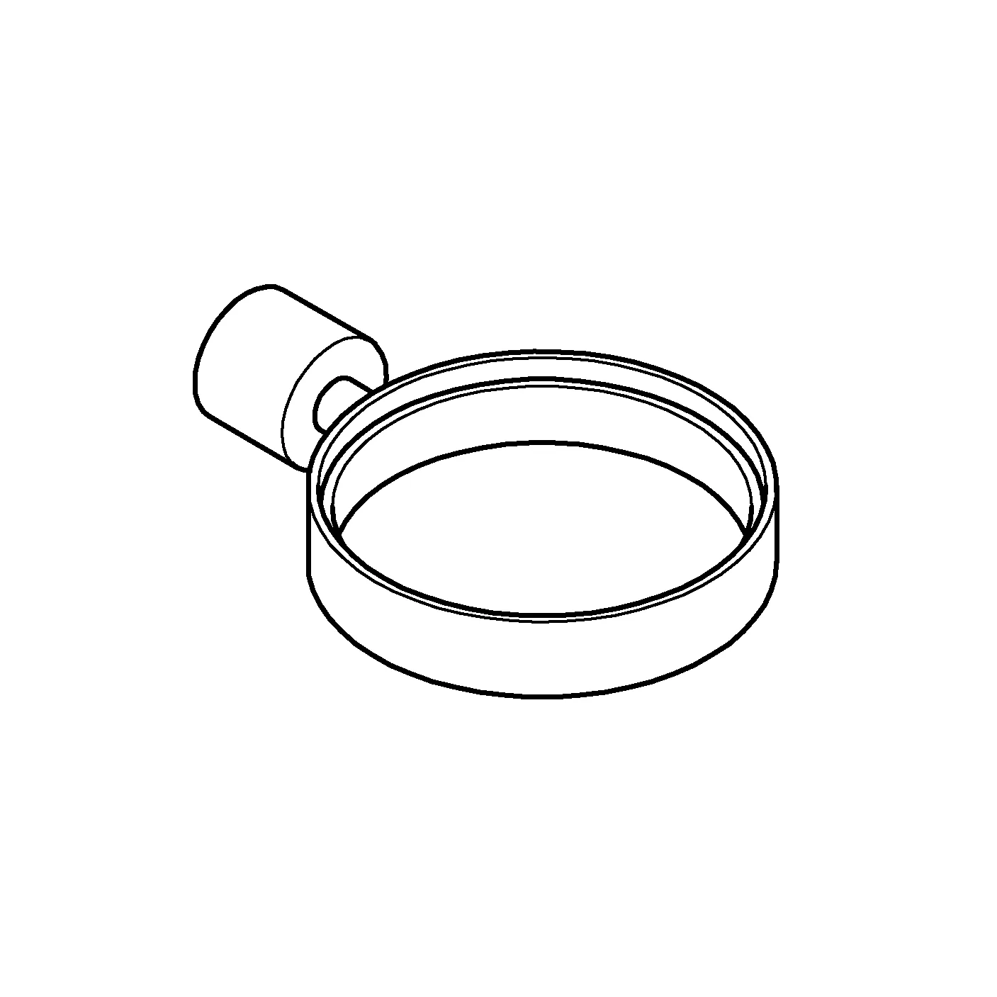 Grohe Atrio Halter für Seifenschale hard graphite gebürstet Grohe Atrio Halter für Seifenschale hard graphite gebürstet