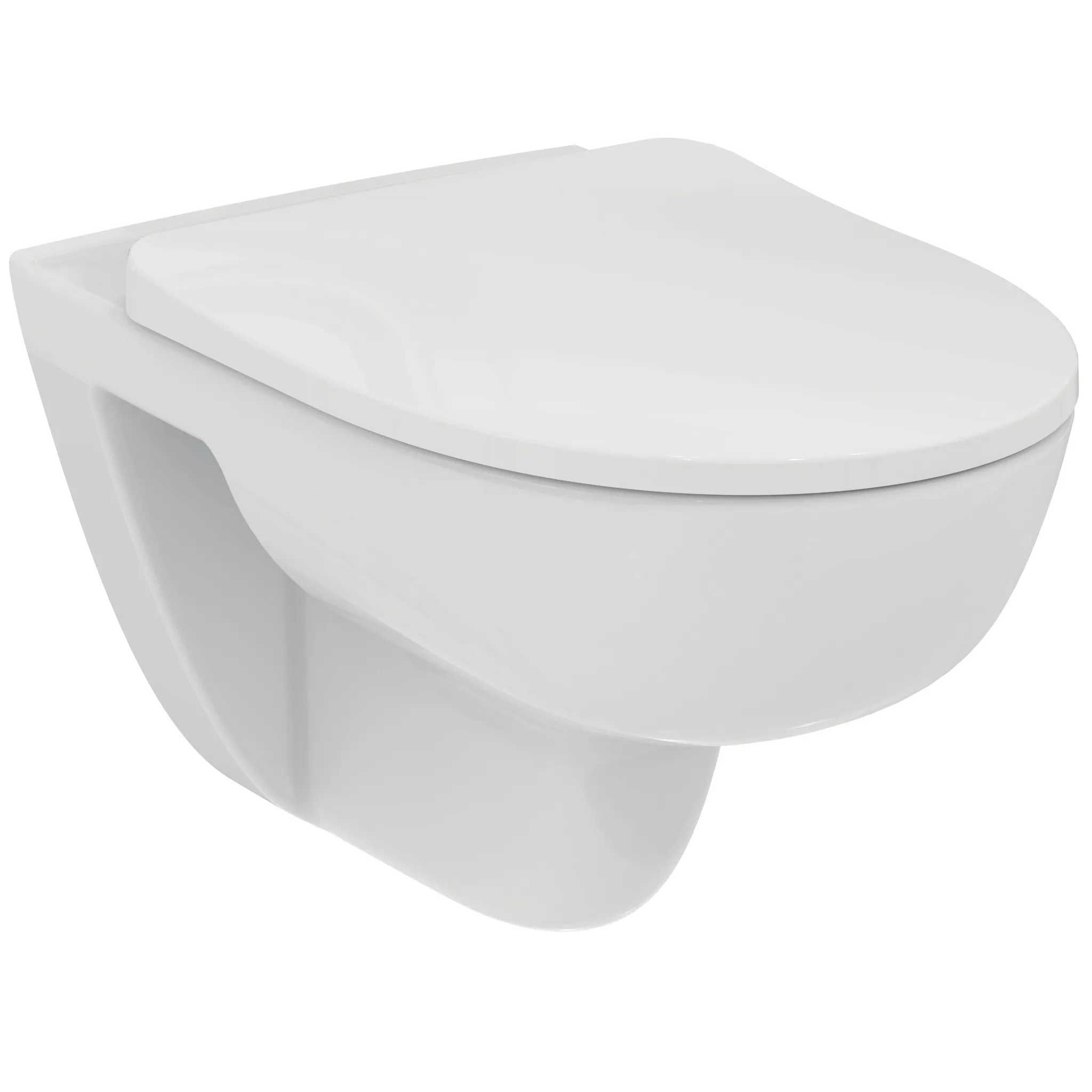 WC-Paket i.life A Randlos mit Universal WC-Sitz Softclose Weiß