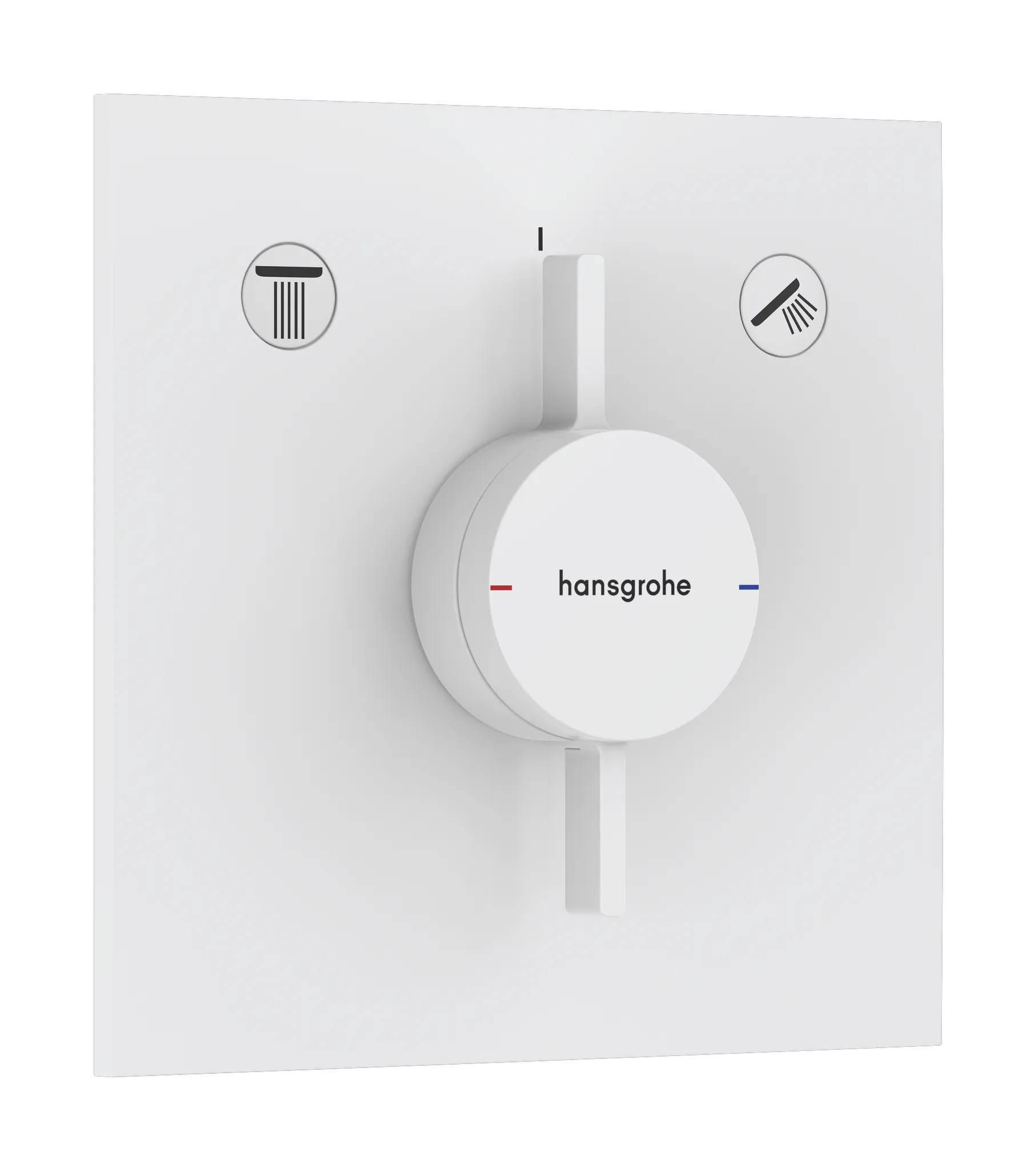 Hansgrohe DuoTurn E Mischer Unterputz für 2 Verbraucher, Mattweiß Hansgrohe DuoTurn E Mischer Unterputz für 2 Verbraucher, Mattweiß