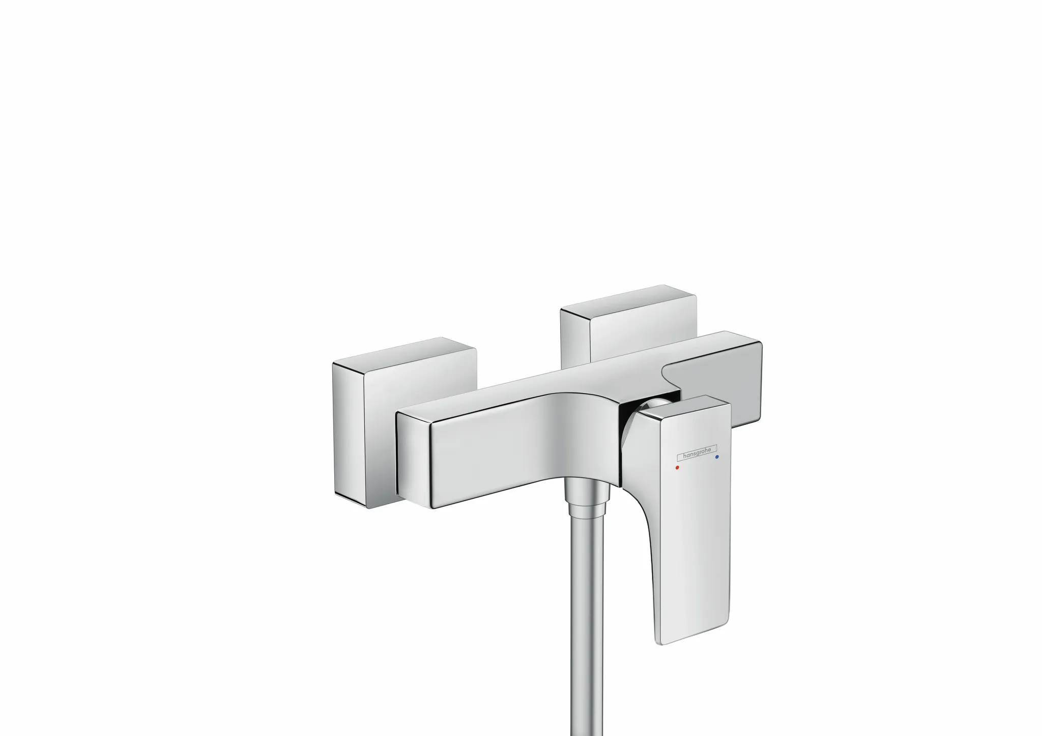 Hansgrohe Metropol Einhebel-Brausemischer Aufputz mit Hebelgriff, Chrom Hansgrohe Metropol Einhebel-Brausemischer Aufputz mit Hebelgriff, Chrom