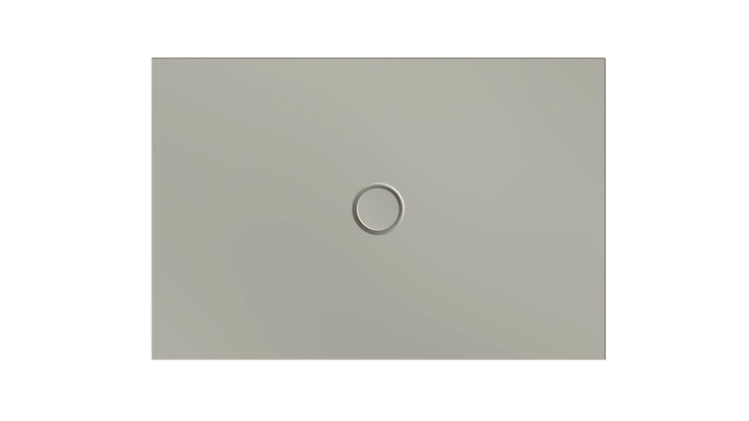 Bette rechteck Duschwanne „BetteFloor“ 1200 × 800 mm ohne Oberflächenbeschichtung, mit BetteGlasur Plus, ohne Wannenträger, in Stone