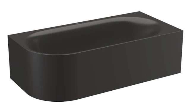 Bette oval Badewanne „BetteLux Oval V Silhouette“ 195 × 95 cm in Anthracite
