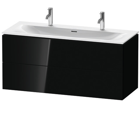 Duravit Waschtischunterschrank wandhängend „L-Cube“ 122 × 55 × 48,1 cm