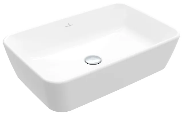 Villeroy & Boch Aufsatzwaschtisch „Architectura“ 600 × 405 × 155 mm in Weiß Alpin Villeroy & Boch Aufsatzwaschtisch „Architectura“ 600 × 405 × 155 mm in Weiß Alpin