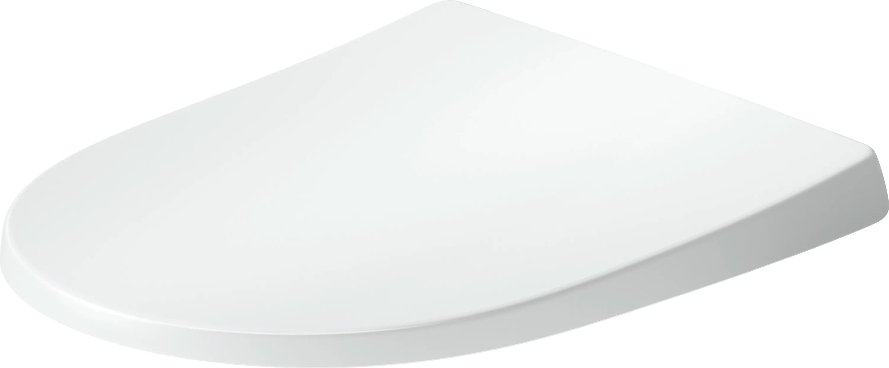 Duravit Univ.WC-Sitz D-shaped Tief 438mm Ülap Absenkaut. abnehmb. Scharn. Edelst. We