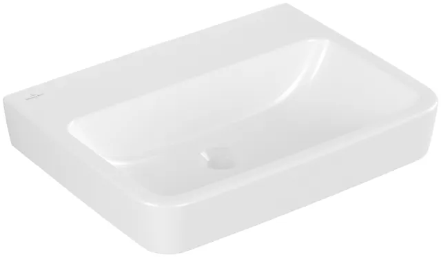 Villeroy & Boch Einbau-/Aufsatz Wandwaschtisch geschliffen „O.novo“ 600 × 460 × 175 mm, für Becken mittig, ohne Hahnlochbohrung in Weiß Alpin Villeroy & Boch Einbau-/Aufsatz Wandwaschtisch geschliffen „O.novo“ 600 × 460 × 175 mm, für Becken mittig, ohne Hahnlochbohrung in Weiß Alpin