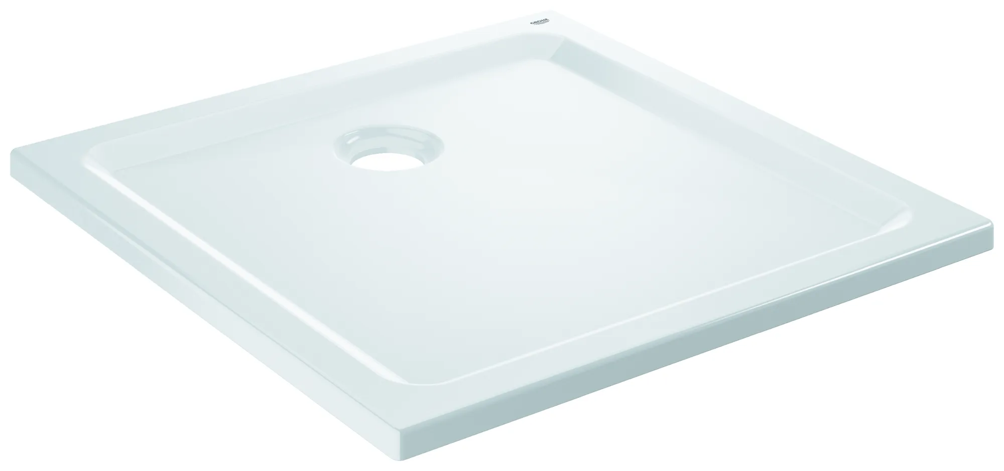 Acryl Duschwanne 39302, Maße: 800 x 800 mm, Tiefe: 30 mm, alpinweiß Acryl Duschwanne 39302, Maße: 800 x 800 mm, Tiefe: 30 mm, alpinweiß