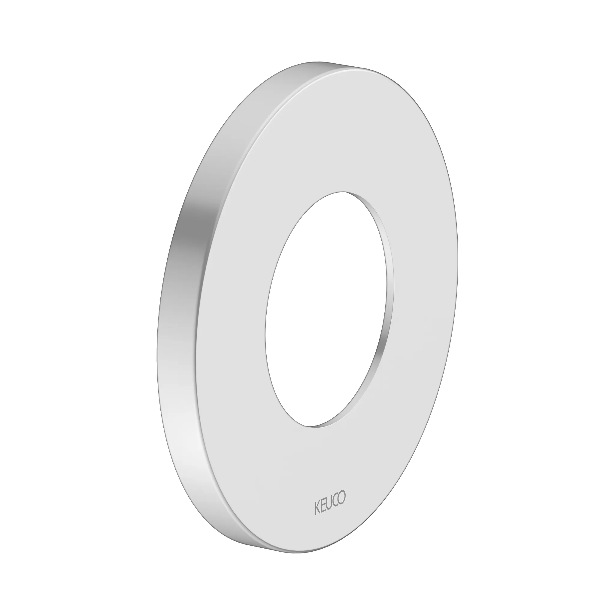 IXMO 59556170091 Wandrosette für Ab- u.Umstellventil, rund 105 mm Ø Aluminium-finish