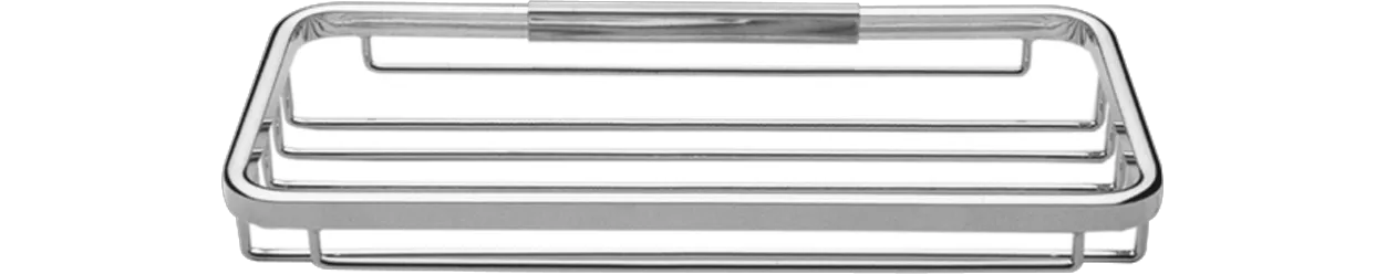 ASW Seifenkorb chrom geschlossen, 200mm x 100mm ASW Seifenkorb chrom geschlossen, 200mm x 100mm