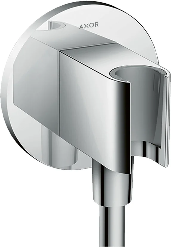 Hansgrohe AXOR ShowerSolutions Portereinheit rund, Chrom, DN15, Rückflussverhinderer, Anschluss G 1/2