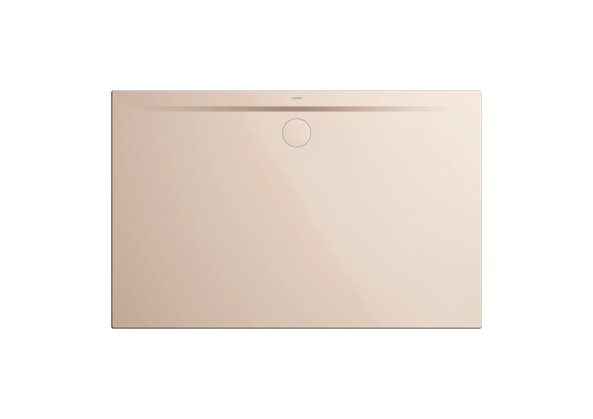 Kaldewei SUPERPLAN ZERO Duschfläche 750x1700 mm, bahamabeige, bodeneben, 20 mm tief