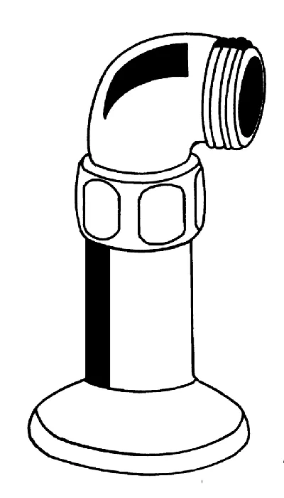 Standanschluss 12041, 1/2'', Winkel 3/4'', Anschlussverschraubung 1/2'', Bohrung der Mutter: 10,5 mm, Verstellbarkeit 12,5 mm, Ausladung 30 mm, chrom Standanschluss 12041, 1/2'', Winkel 3/4'', Anschlussverschraubung 1/2'', Bohrung der Mutter: 10,5 mm, Verstellbarkeit 12,5 mm, Ausladung 30 mm, chrom
