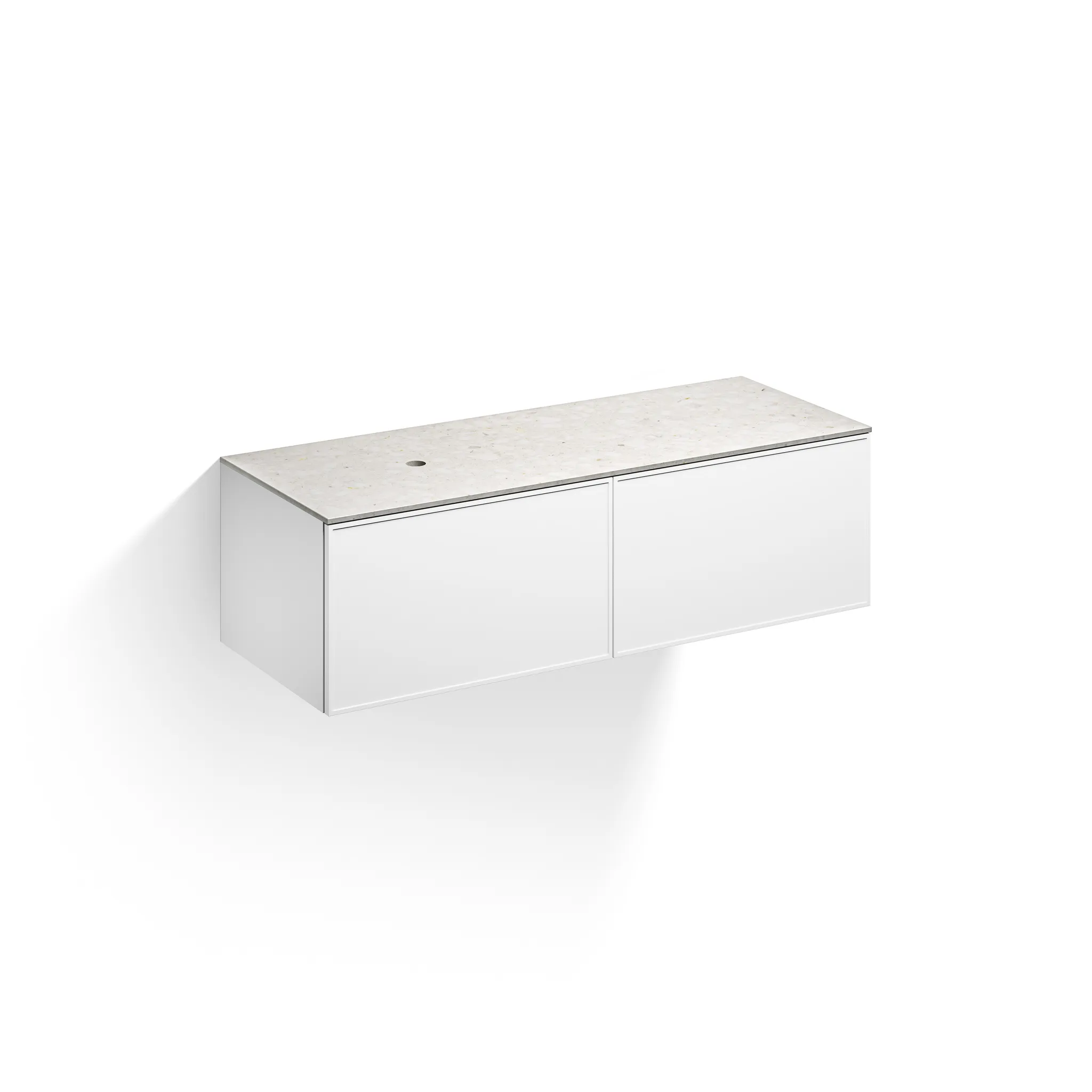 Alape Möbelmodul Arkta 1400x400 Neolith Silk/Weiß