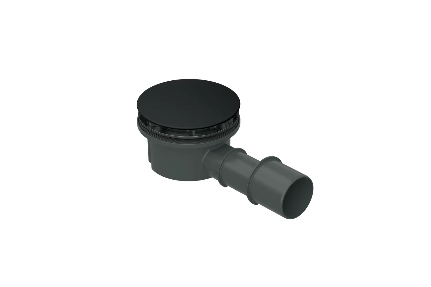 Compact+, seitlich - 0,5 l/s, Ab- und Überlauf, Duschwanne, Duschfläche, 225x115x85 mm, Weiß, Kunststoff