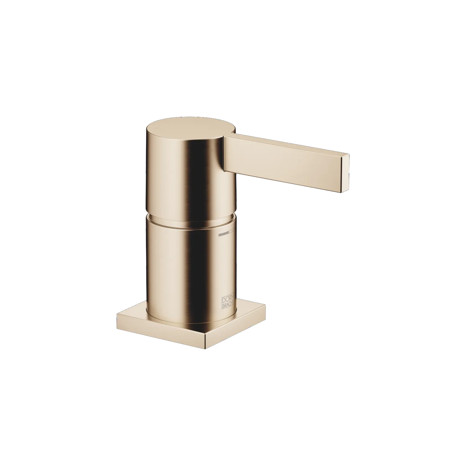Dornbracht Wannen-Einhandbatterie für Wannenrand- bzw. Fliesenrandmontage - Champagne gebürstet (22kt Gold)