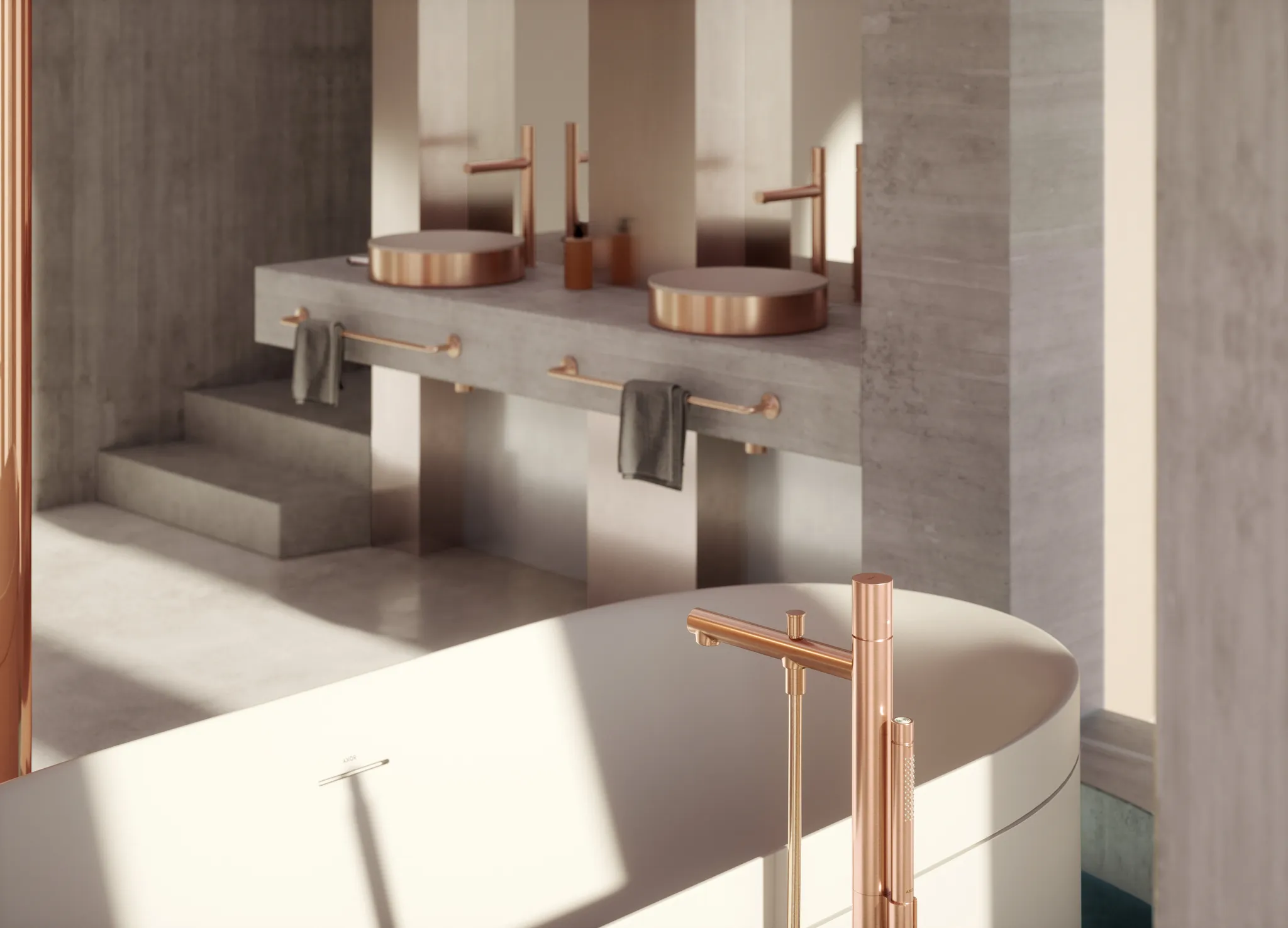 AXOR Suite Waschbecken & Badewannen Badewanne 1900/850 Chrom