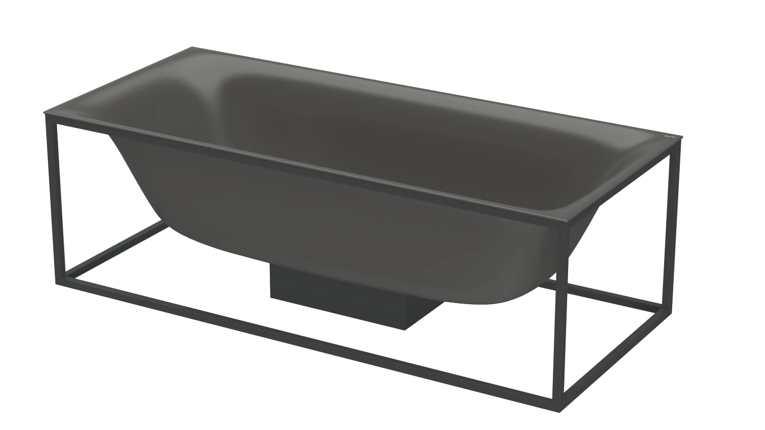 Bette Badewanne „BetteLux Shape“ rechteck 180 × 80 cm in Anthracite Bette Badewanne „BetteLux Shape“ rechteck 180 × 80 cm in Anthracite