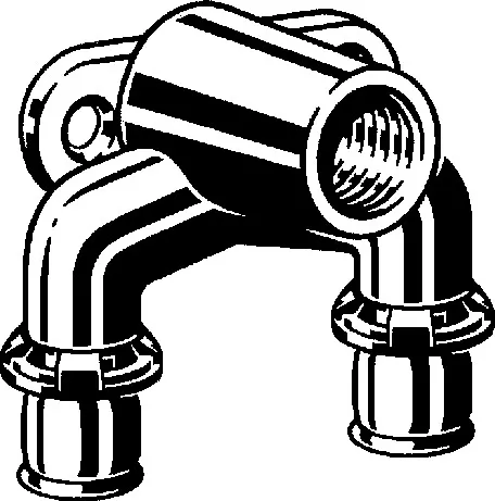 Viega „Sanfix P“ Doppelwandscheibe mit 2 Muffen und Innengewinde 16 mm × 1/2″ × 16 mm Viega „Sanfix P“ Doppelwandscheibe mit 2 Muffen und Innengewinde 16 mm × 1/2″ × 16 mm