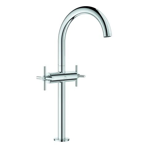 Grohe Atrio Waschtisch-Einlochbatterie, ½ XL-Size für freistehende Waschschüsseln chrom Grohe Atrio Waschtisch-Einlochbatterie, ½ XL-Size für freistehende Waschschüsseln chrom