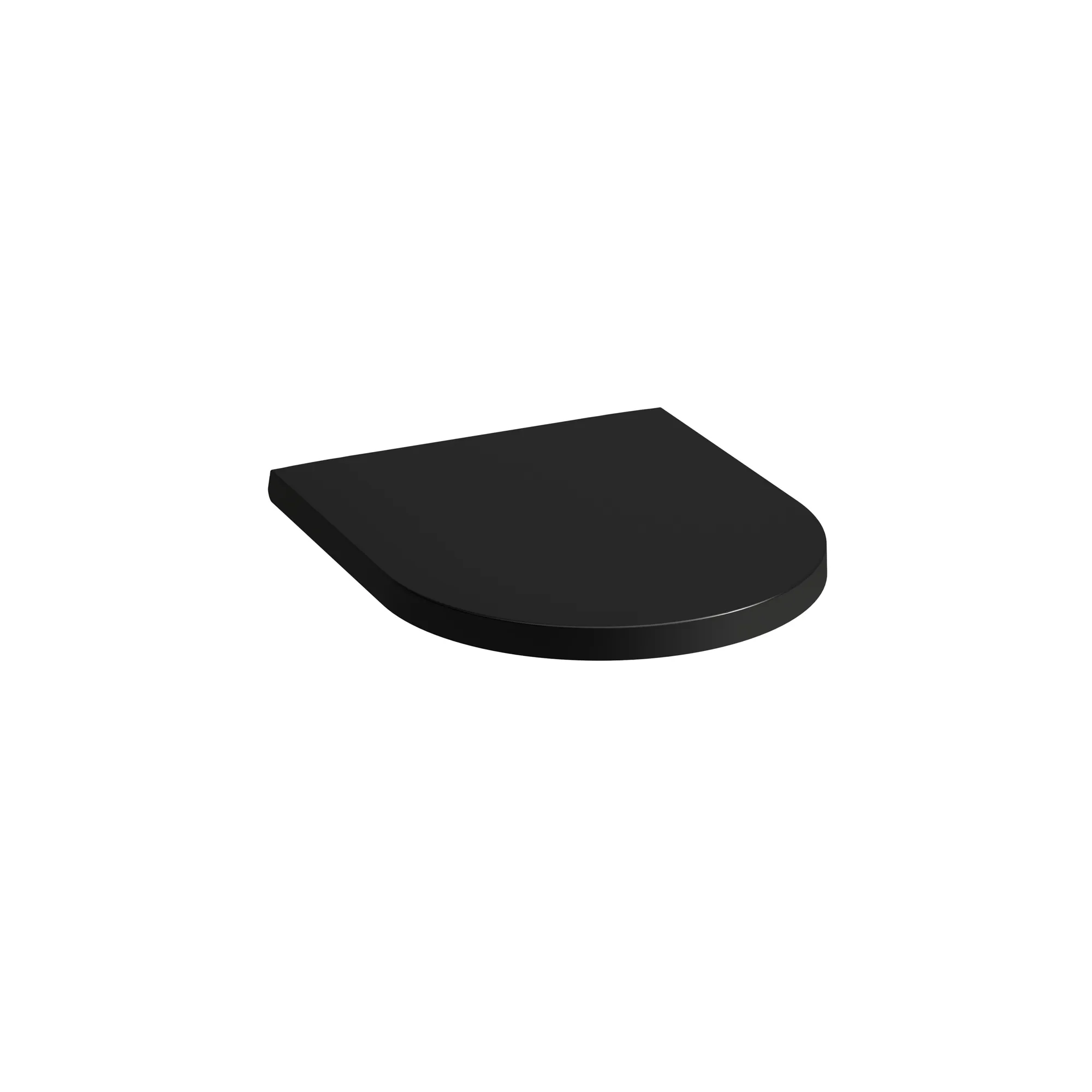 Laufen WC-Sitz „Cleanet Riva“ in Schwarz (matt), Quick Release