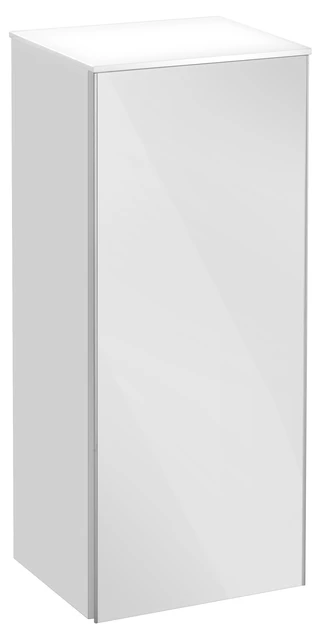 KEUCO Mittelschrank „Royal Reflex“ Trüffel (Glas), Trüffel (Lack, seidenmatt), Anschlag rechts, ohne Beleuchtung 350 × 845 × 335 mm KEUCO Mittelschrank „Royal Reflex“ Trüffel (Glas), Trüffel (Lack, seidenmatt), Anschlag rechts, ohne Beleuchtung 350 × 845 × 335 mm