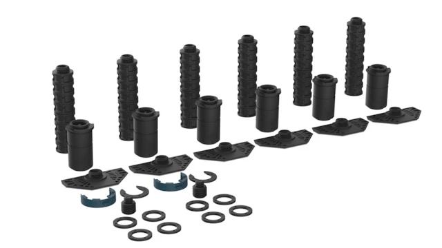 Bette Montagefuß für Duschwannen ≤ 120 cm „BetteLevel“ 19 cm Bette Montagefuß für Duschwannen ≤ 120 cm „BetteLevel“ 19 cm