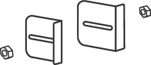 Hansgrohe Befestigungen Wandnische 94337XXX Hansgrohe Befestigungen Wandnische 94337XXX