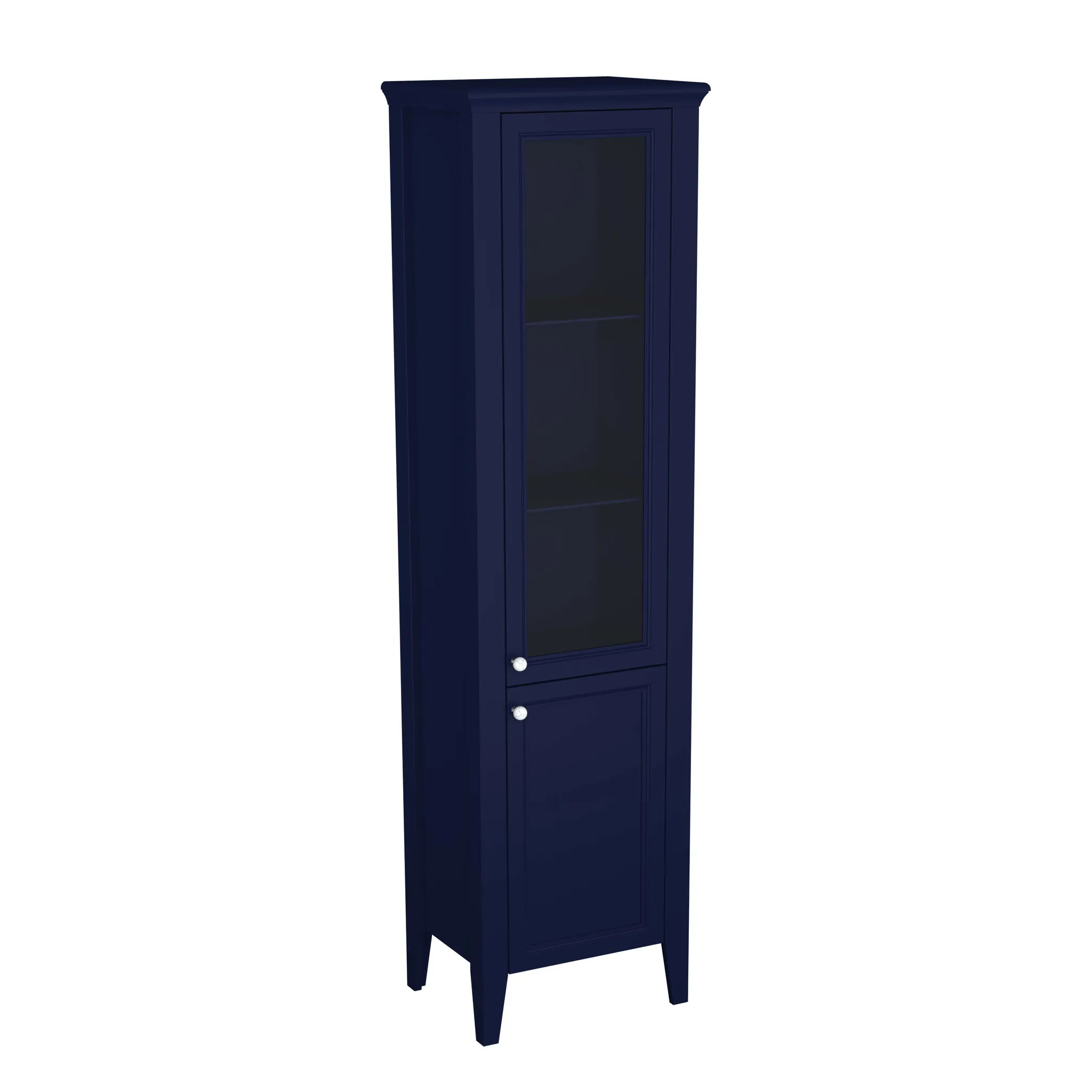 VitrA Valarte Hochschrank Stahlblau Breite 54 cm Höhe 197 cm VitrA Valarte Hochschrank Stahlblau Breite 54 cm Höhe 197 cm