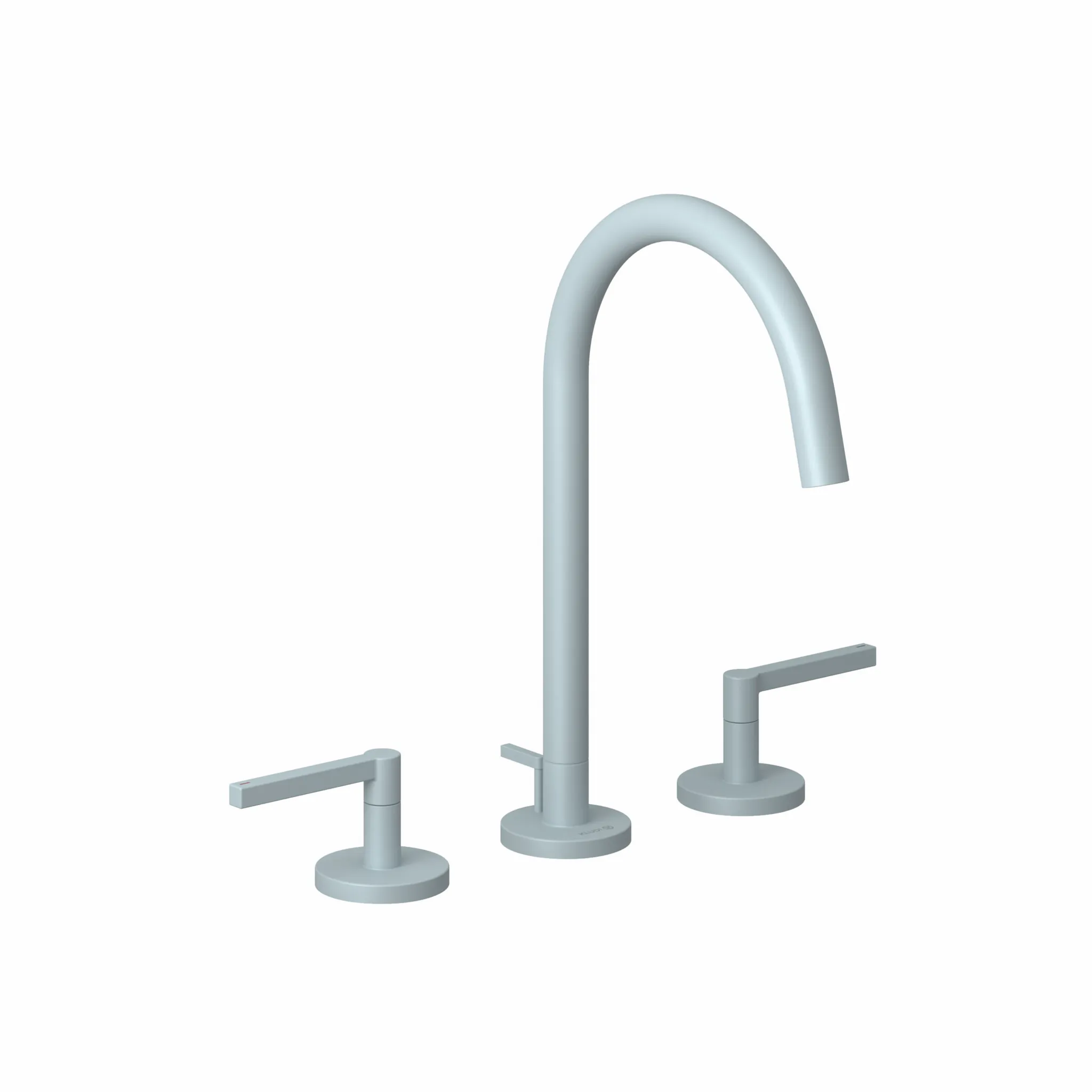 NOVA FONTE Waschtischarmatur PURISTIC Dreilochmontage chrom NOVA FONTE Waschtischarmatur PURISTIC Dreilochmontage chrom