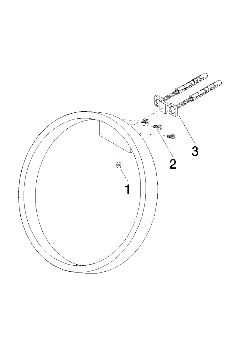 Handtuchring rund CYO Chrom 83200811 Handtuchring rund CYO Chrom 83200811