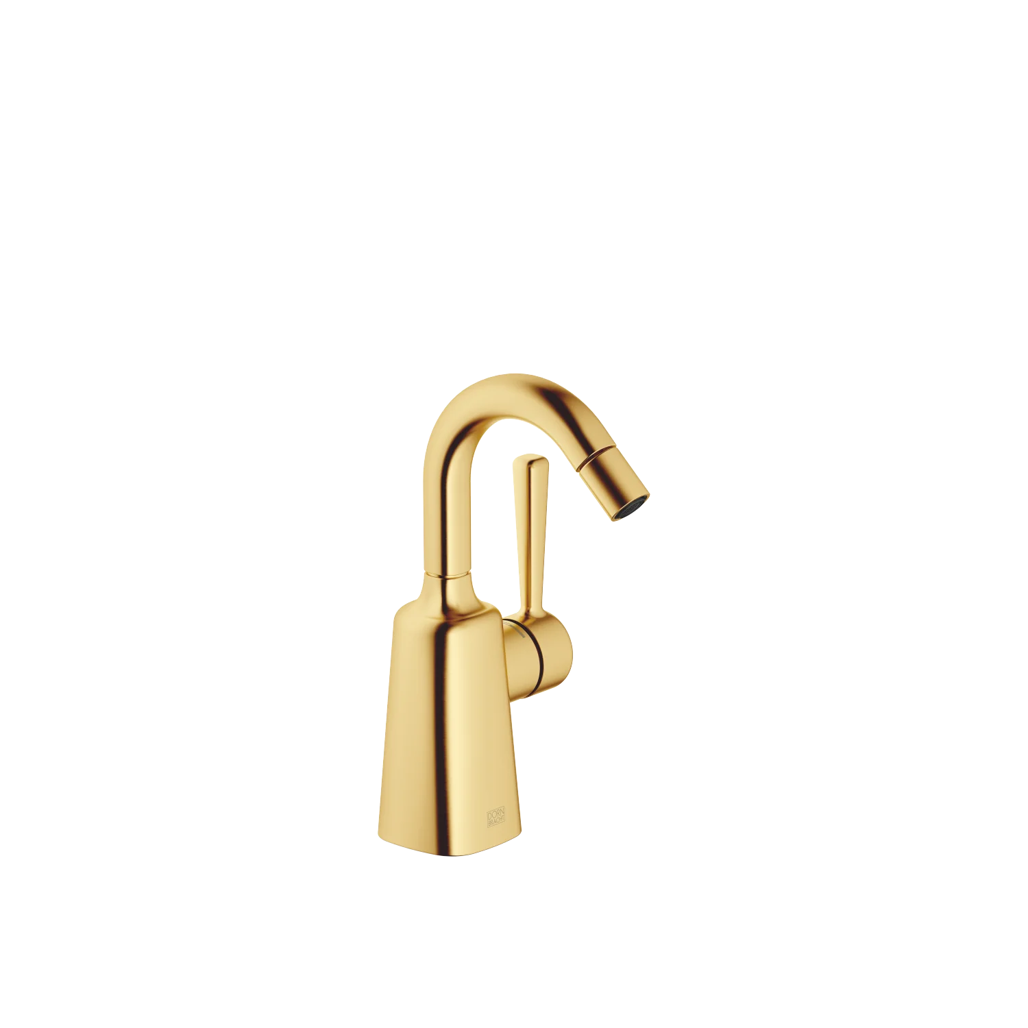 Dornbracht Bidet-Einhandbatterie COYA, Messing gebürstet (23kt Gold), Ausladung 104 mm, Armaturenhöhe 216 mm, Bohrungsdurchmesser 35 mm Dornbracht Bidet-Einhandbatterie COYA, Messing gebürstet (23kt Gold), Ausladung 104 mm, Armaturenhöhe 216 mm, Bohrungsdurchmesser 35 mm