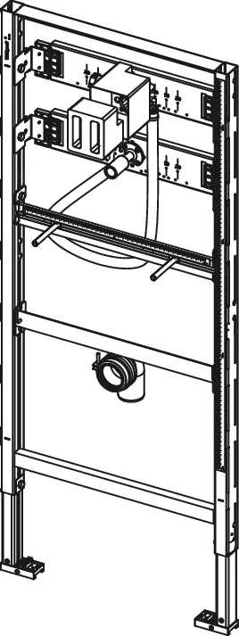 Urinalmodul TECEprofil mit TECE-Spülergehäuse Urinalmodul TECEprofil mit TECE-Spülergehäuse