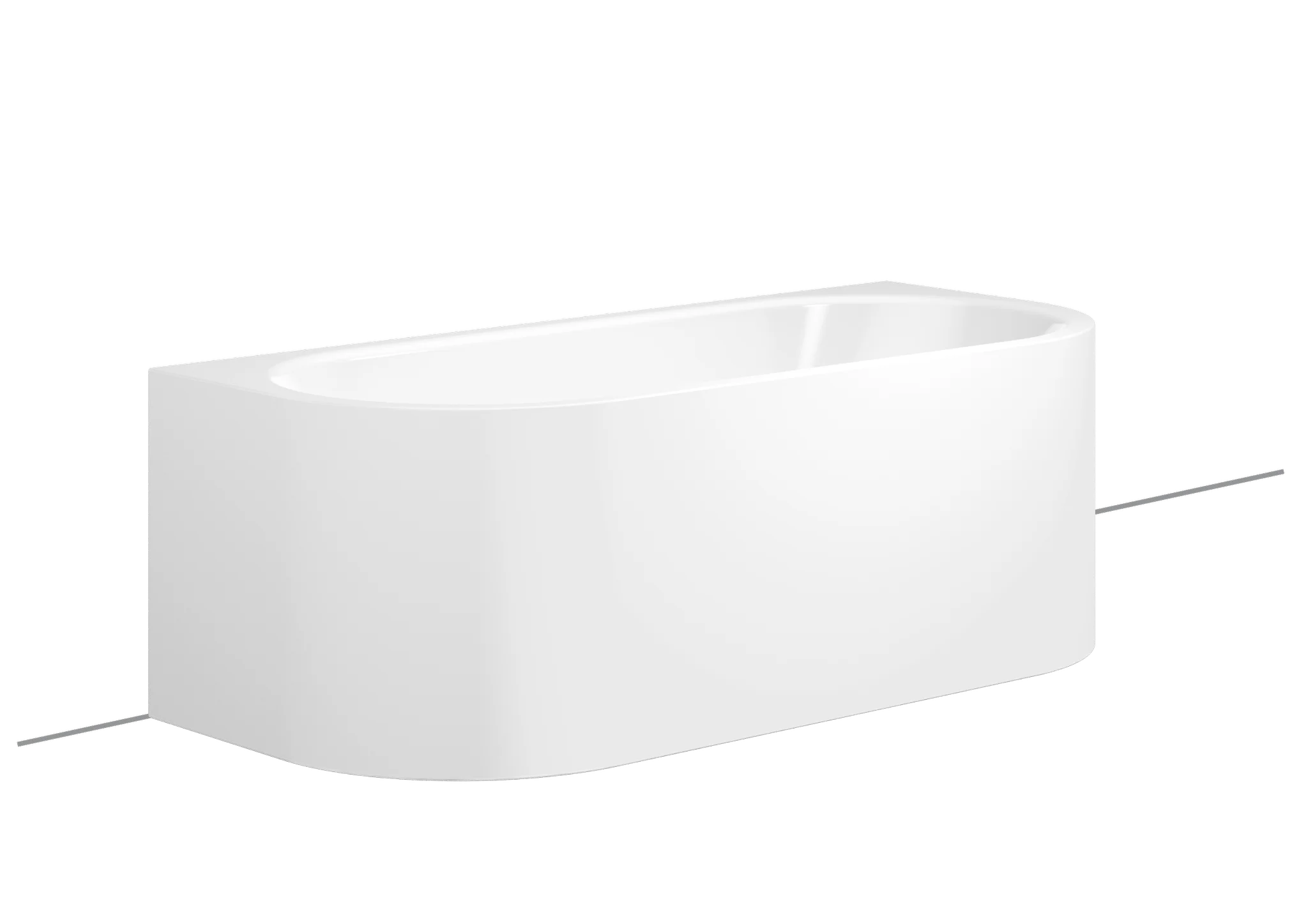 Kaldewei MEISTERSTÜCK CENTRO DUO 2 Badewanne, 1800x800 mm, alpinweiß, Invisible Grip, Stahl-Emaille