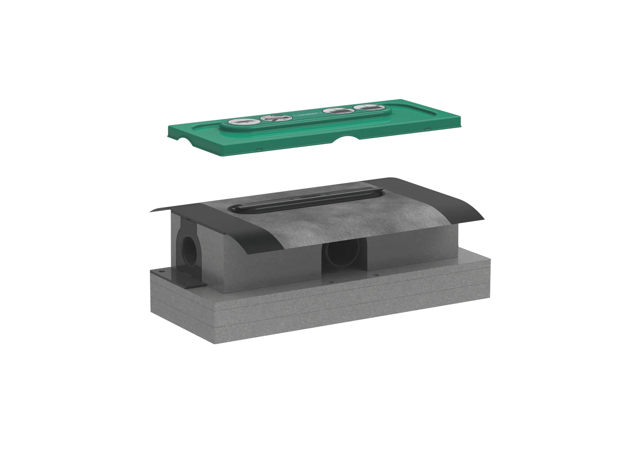 uBox universal GK für Duschrinnen Ablaufgehäuse für Standardinstallation uBox universal GK für Duschrinnen Ablaufgehäuse für Standardinstallation